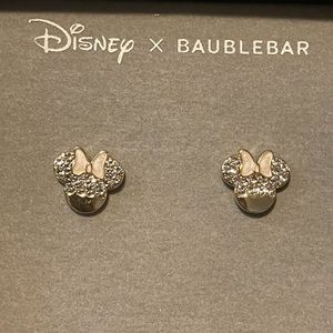 Disney x Baublebar Minnie Mouse stud earrings